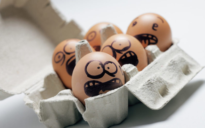 Funny Eggs With Facial Expression